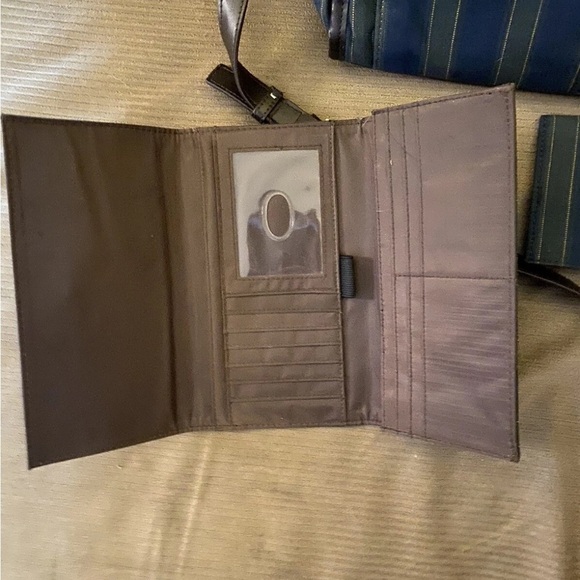 Longaberger Celebrating 10 yr Purse, Wallet and Checkbook Cocer Set - Picture 4 of 11